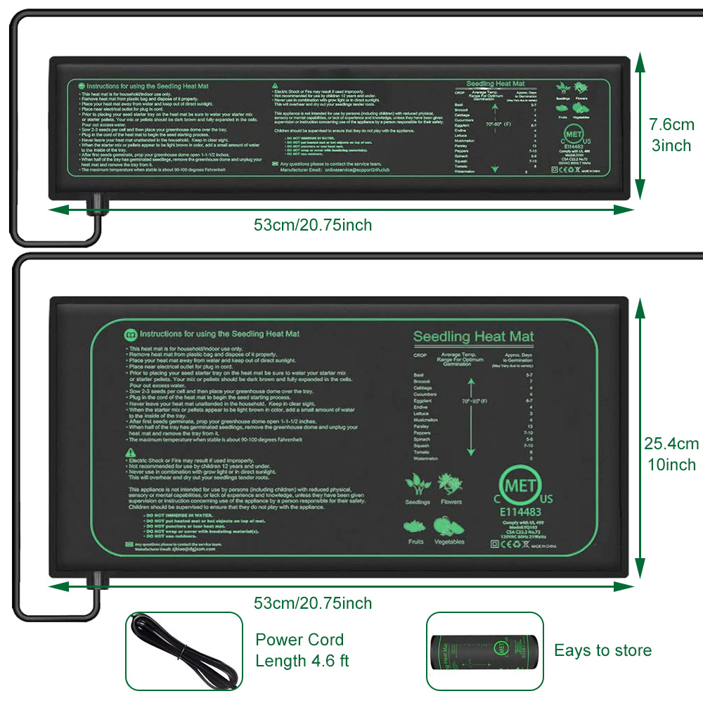 10/25/50CM Seedling Heat Mat I - Rooting Gel Clone review and price