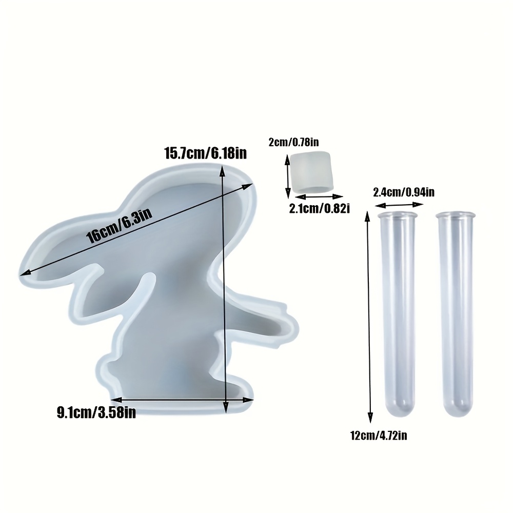4pcs/set Easter Bunny Silicone - Propagation Station Vase review and price