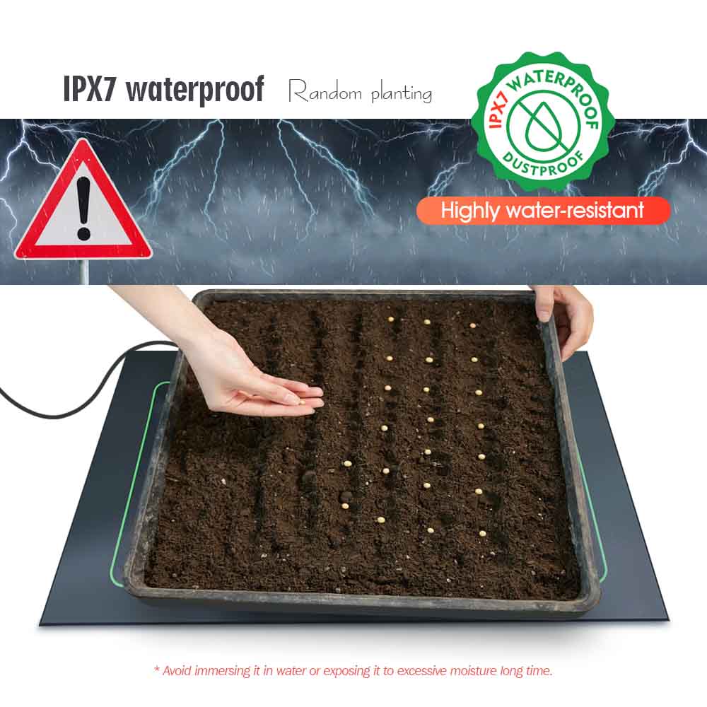 7-100W Plants Heating Pad with - Heat Mat Seedling review and price