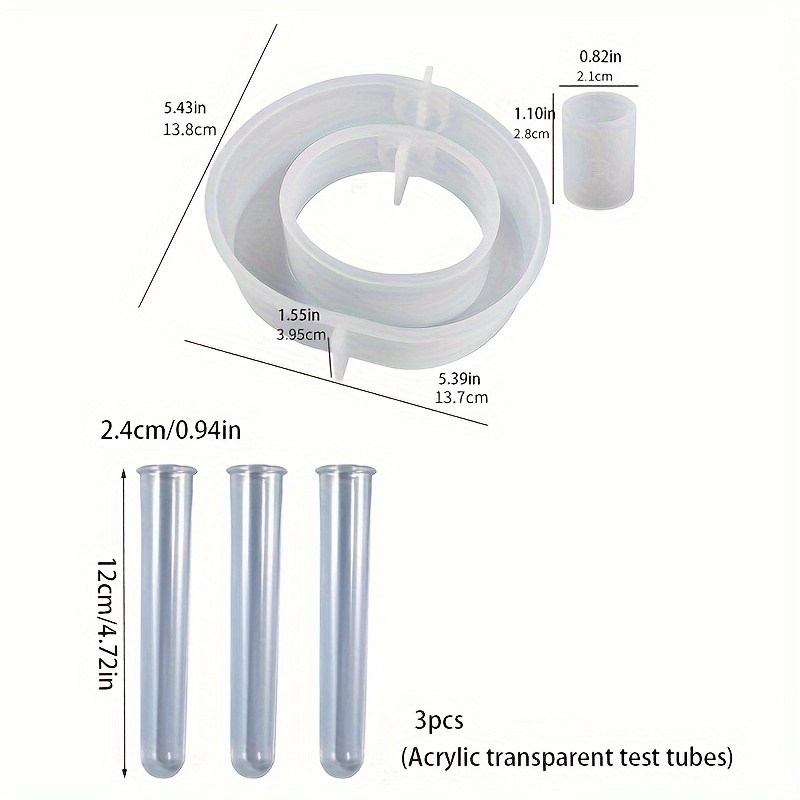 4PCS Flower Vase Silicone Mold - Propagation Station Vase review and price