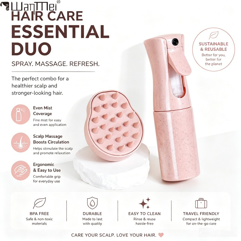 Hair Care Set Refillable Fine  - Misting Bottle Fine review and price