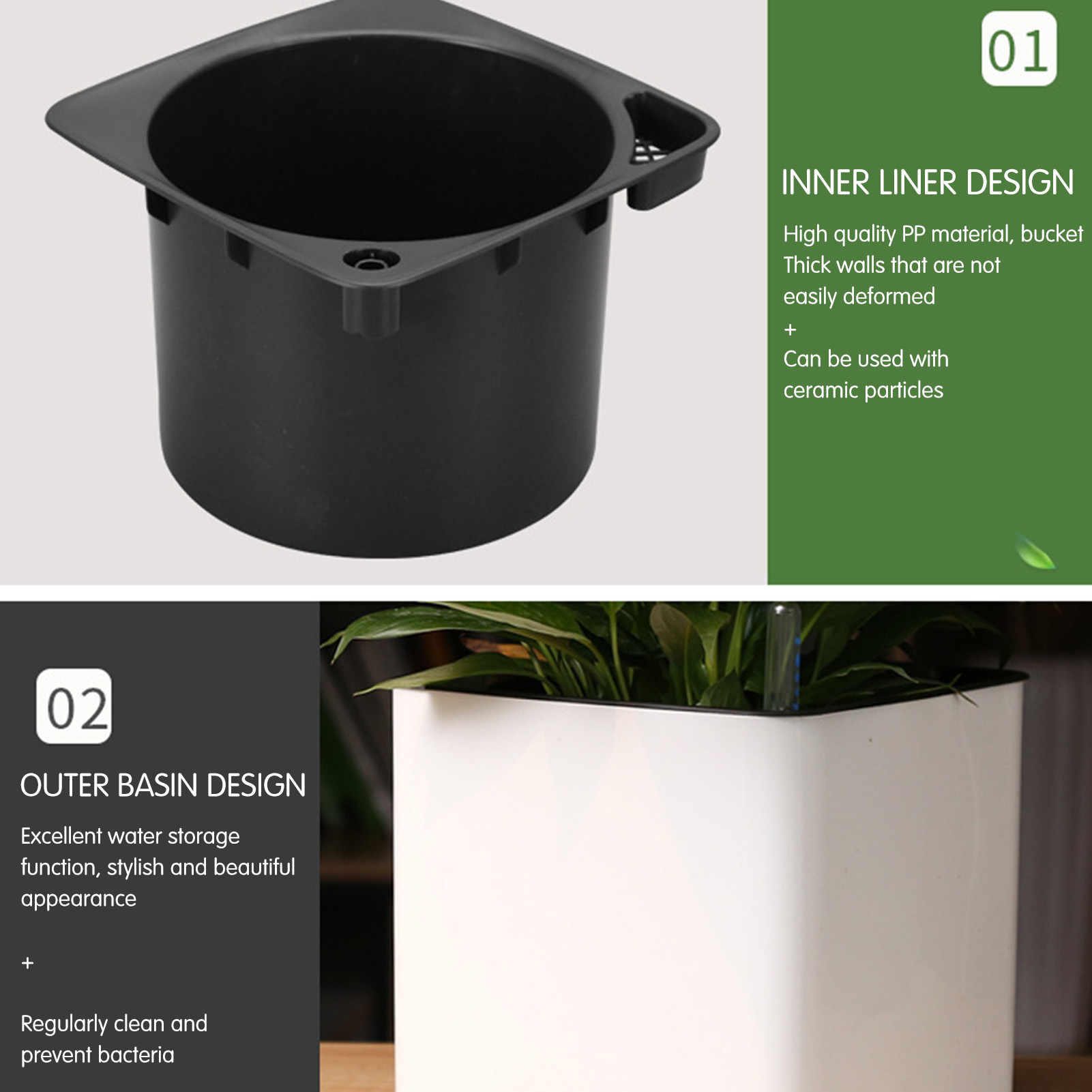 Self Watering Planter Self-wat - Self Watering Insert review and price