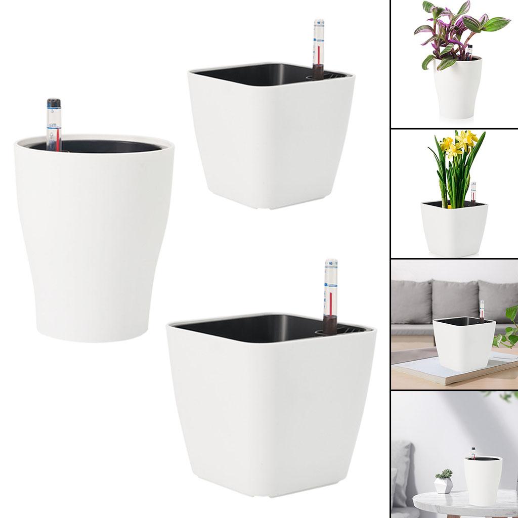 Self Watering Flower Pots Whit - Self Watering Insert review and price