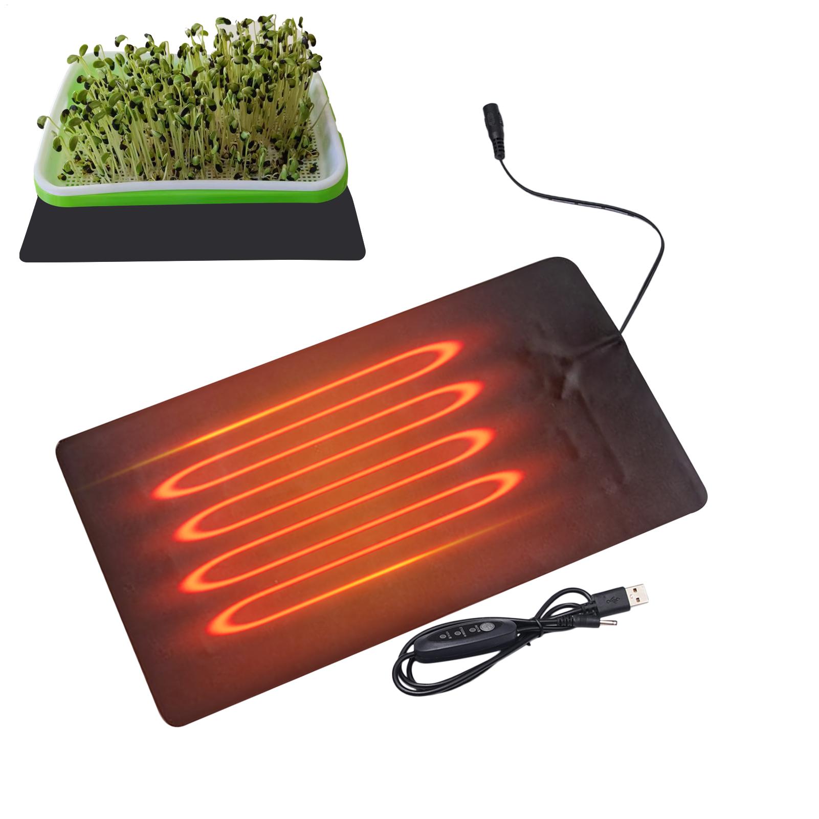 8.5W USB Seedling Heat Mats 3  - Heat Mat Seedling review and price