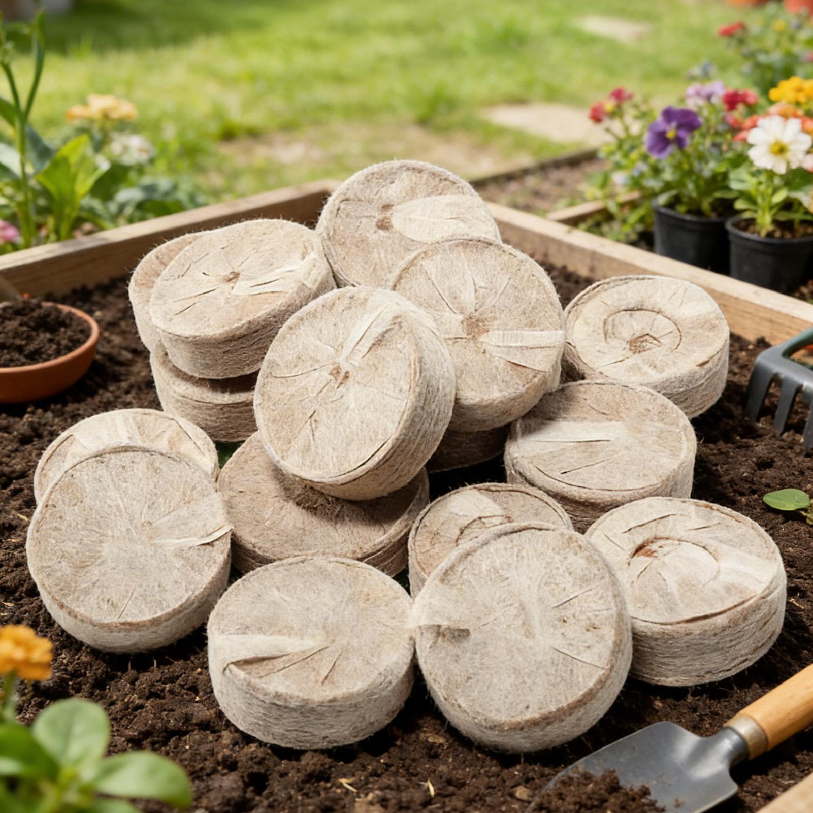 100 Piece Potting Mix Trays 30 - Peat Pellet Tray review and price