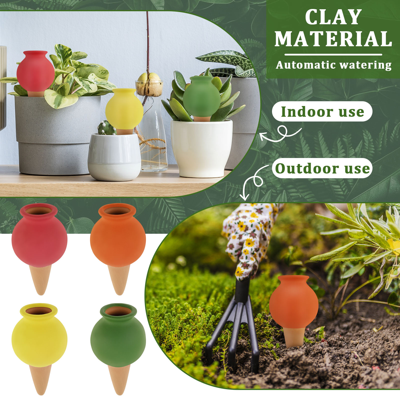 8Pcs Terracotta Self Watering  - Self Watering Insert review and price