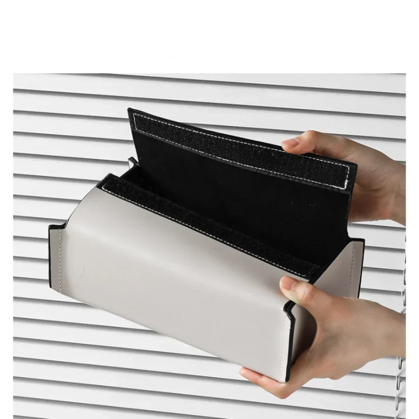 Leather Tissue Box Napkin Case - Agar Tissue Culture review and price