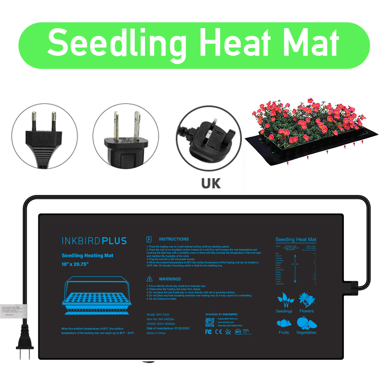 20.75x10CM EU/US/UK/AU Plug Se - Heat Mat Seedling review and price