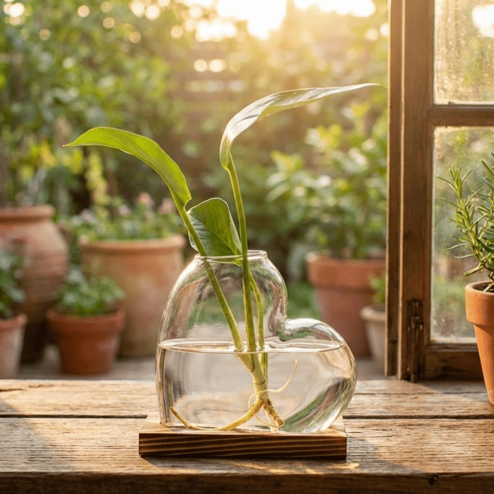 Transparent Hydroponic Glass V - Propagation Station Vase review and price