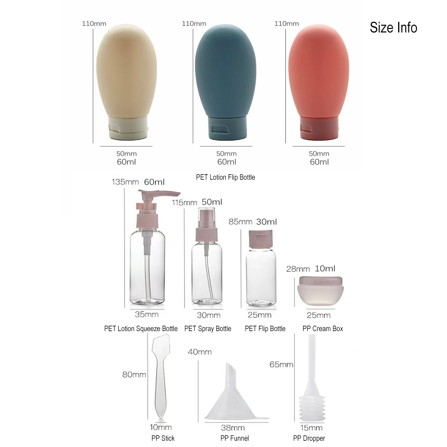 11 Pack Leak Proof Travel Bott - Misting Bottle Fine review and price