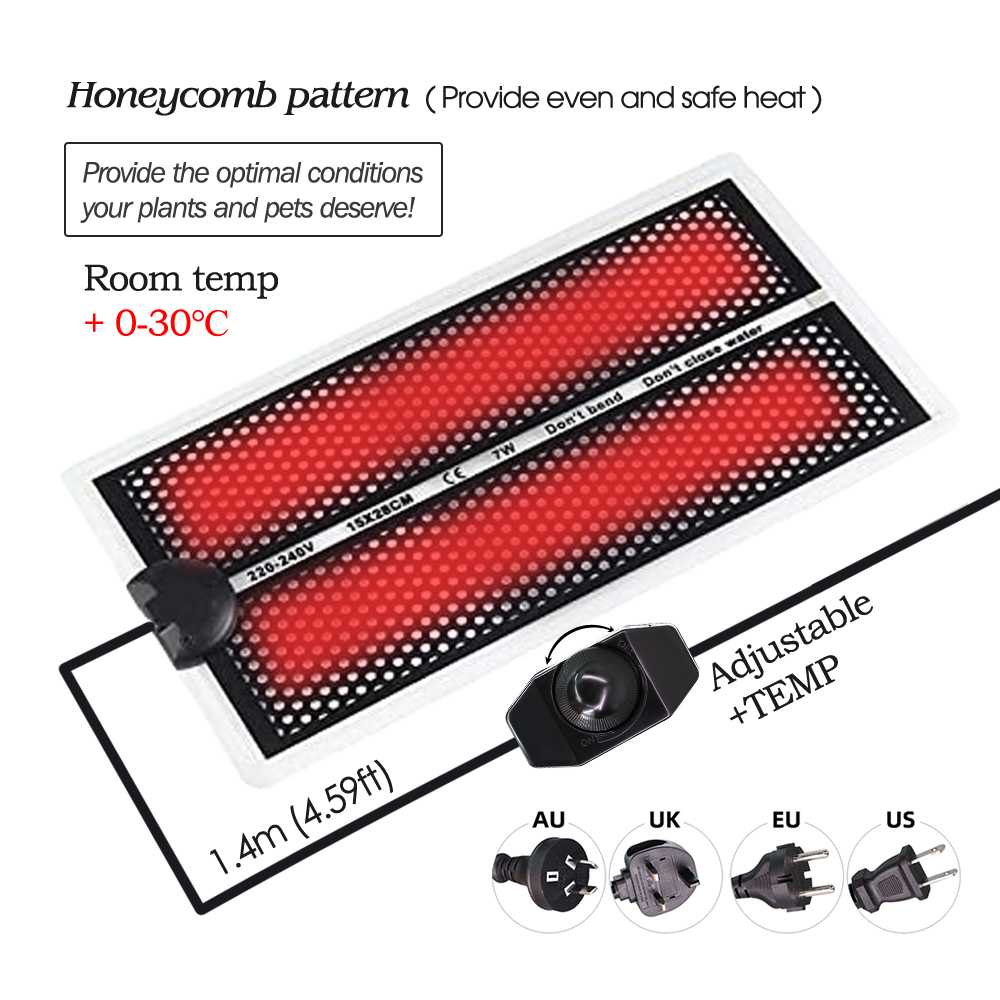 5-20W Garden Seedlings Heating - Heat Mat Seedling review and price